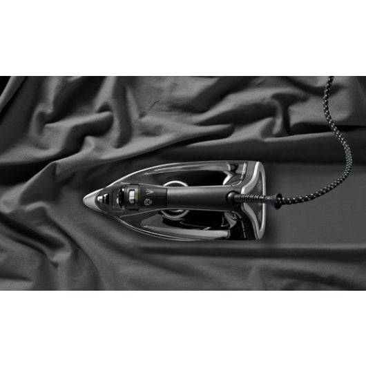 Plancha Rowenta DW8210 Microsteam 400 HD Láser 2800W 200g Rojo/Negro