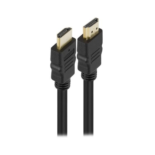 Ewent Ec1300 Soho Hochgeschwindigkeits-HDMI-Kabel mit Ethernet, 1 m, schwarz
