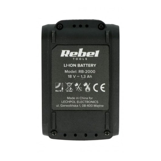 Rebel RB-1000 18 V 1,3 Ah Li-Ionen-Akku für Elektrowerkzeuge