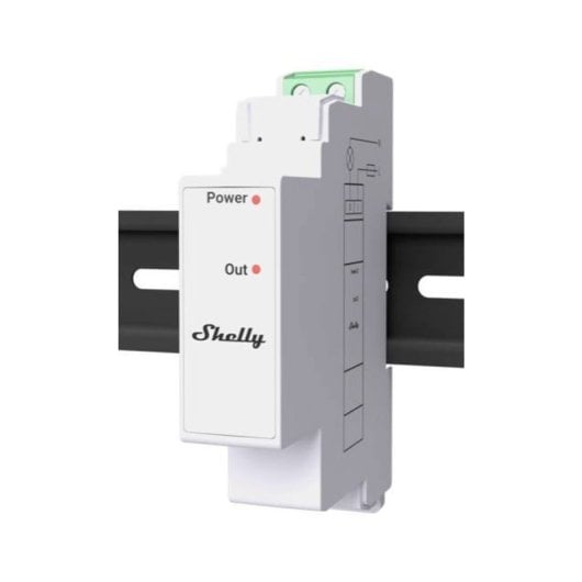 Shelly Pro Dual Cover PM WiFi Schwarz Isoliertes Add-On für Pro 3EM Switch