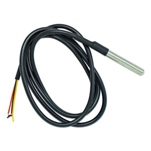 Sensor Shelly DS18B20 Acero Inoxidable 1m -55 a 125°C Compatible Raspberry Pi