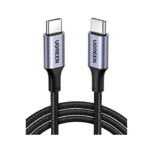 Cable Ugreen 90120 USB C a USB C 3 m 100W Power Delivery 480 Gbit/s Negro
