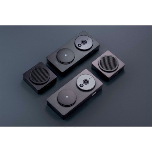 Sonnette vidéo Aqara avec sonnette vidéo intelligente AI G4 Noir