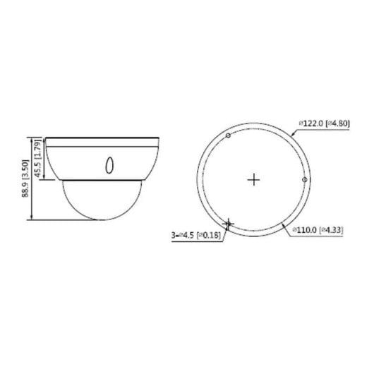 Überwachungskamera Dahua IPC-HDBW2431R-ZS 4MP Nachtsicht Außen Motozoom KI