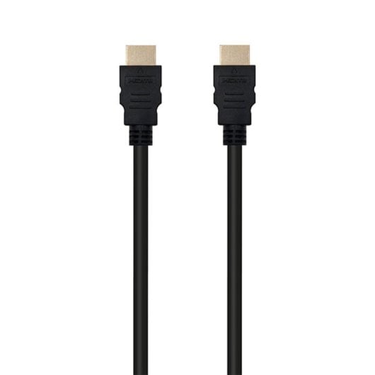 Ewent Ec1301 Hochgeschwindigkeits-Ethernet-HDMI-Kabel 1,8 m schwarz