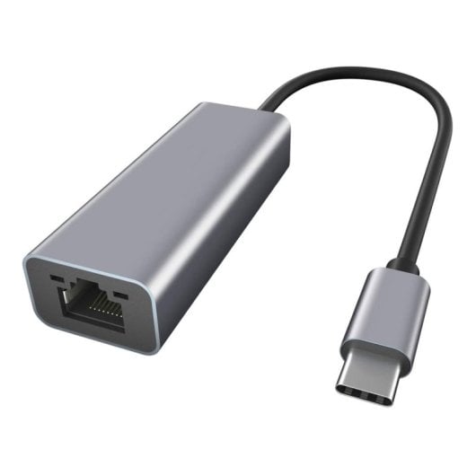 Ewent EW9818 Adaptador USB-C 1000Mbit/s Plug and Play Preto/Cinzento