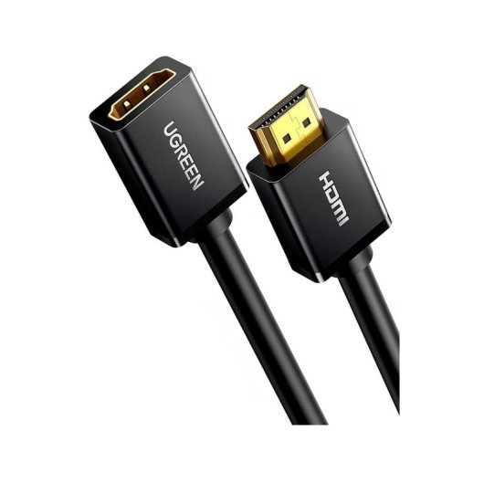 Cable HDMI Ugreen HD107 1.4 Macho-Hembra 5m 1080p 3D Modo Espejo y Extendido