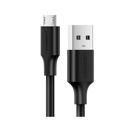 Cable Ugreen USB 3.0 Micro USB 2.4A 2m PVC ecológico negro