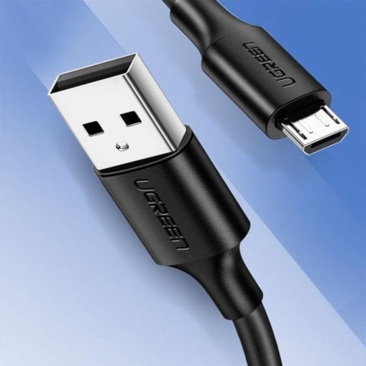 Cable Ugreen USB 3.0 Micro USB 2.4A 2m PVC ecológico negro