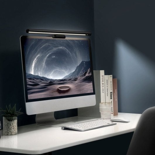 Lámpara para monitor Baseus I-Wok Pro DGIWK-P01 Ra97 Aluminio Ajuste Brillo/Temperatura