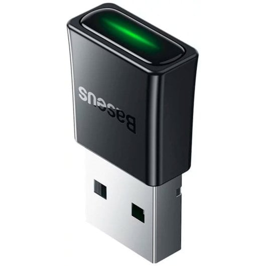 Baseus BA07 Adaptador Bluetooth USB-A 5.3 com Conexão Até 20m, Hi-Fi, Plug and Play