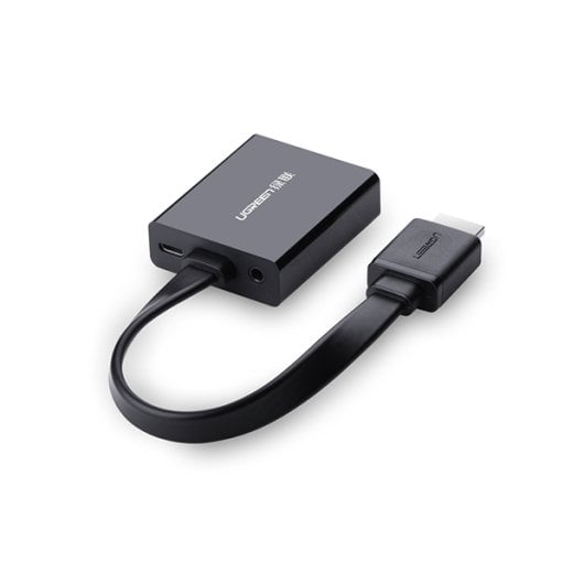 Cable HDMI Ugreen 40248 0,16m Macho/Hembra chapado en oro negro