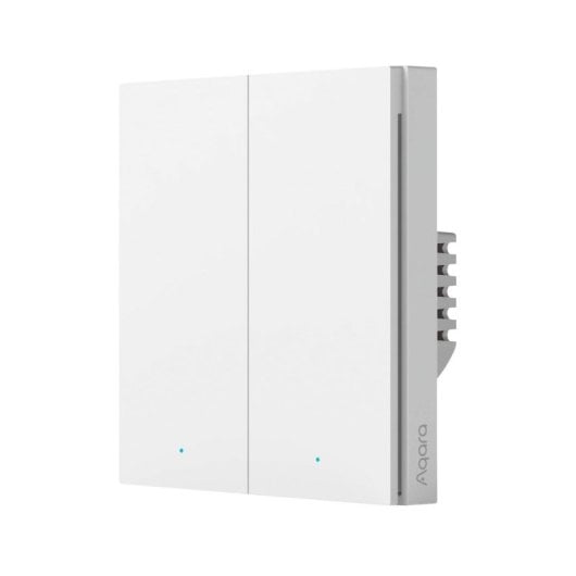Interruptor inteligente Aqara WS-EUK02 Wireless Switch H1 Zigbee 3.0 Blanco Dual Control remoto