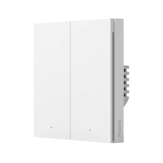 Interruptor inteligente Aqara WS-EUK02 Wireless Switch H1 Zigbee 3.0 Blanco Dual Control remoto