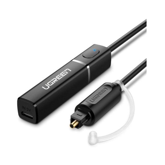 Transmisor Bluetooth Ugreen CM150 5.0 Negro 2 en 1 Conexión Doble audio HD
