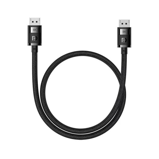 Cable DisplayPort Baseus 2M 8K 240Hz HDR Trenzado Compatible NVIDIA AMD