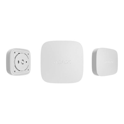 Sensor Ajax LifeQuality Blanco Sensores CO2 Temperatura Humedad Precisión Profesional