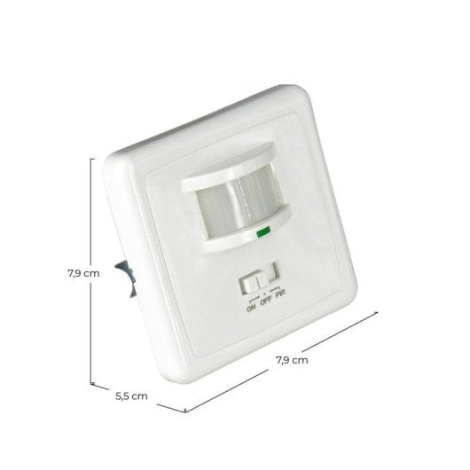 Interruptor Inteligente 7hSevenOn Elec Embutido Sensor PIR 1200W Detecção Precisa