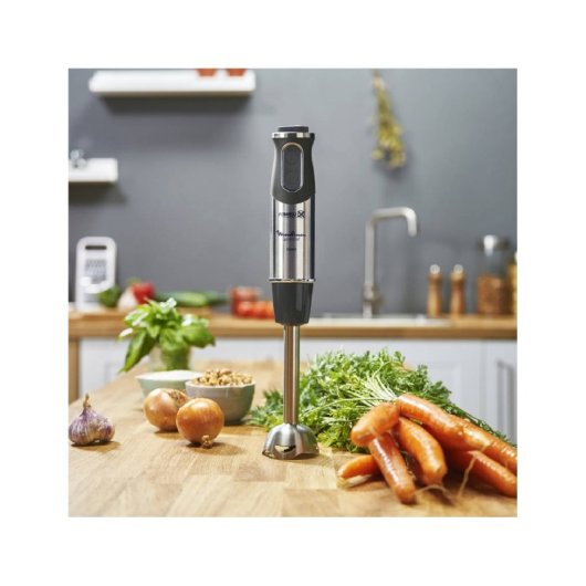 Batidora de inmersión Moulinex DD65A810 1000W 10 velocidades acero inoxidable 0,8L negro