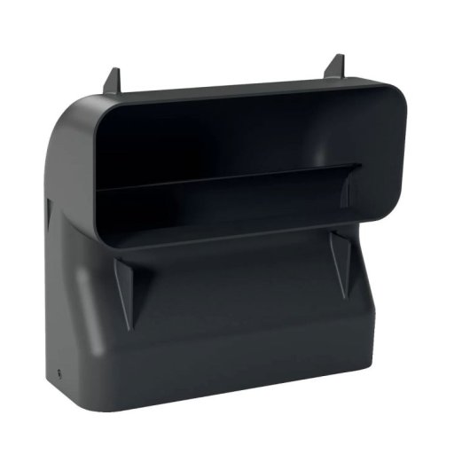 Adaptador 90º Bosch HEZ9VDSB4 Negro para conexión segura Siemens/Bosch 222x89x209mm