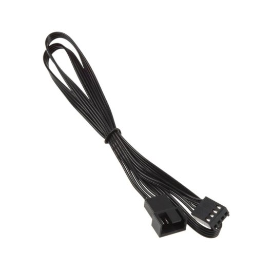 Câble de ventilateur PWM 4 broches Kolink, rallonge de 60 cm, noir