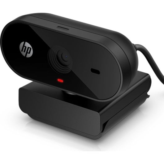 Webcam HP FHD 325 5MP, 1080p, USB, Full HD, Clip soporte, Corrección automática, Negra