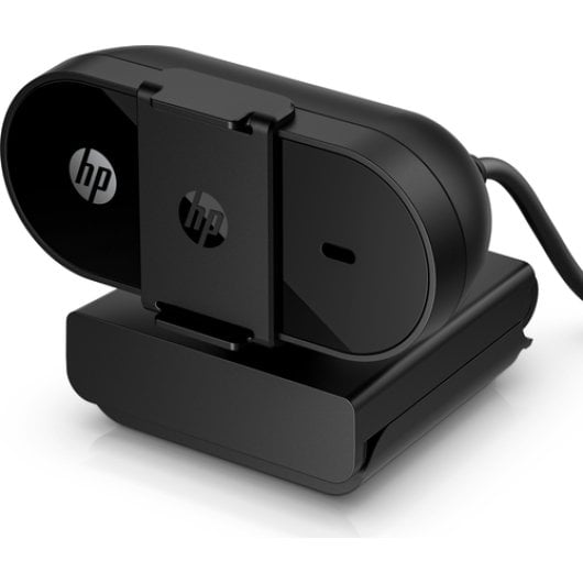 Webcam HP FHD 325 5MP, 1080p, USB, Full HD, Clip soporte, Corrección automática, Negra