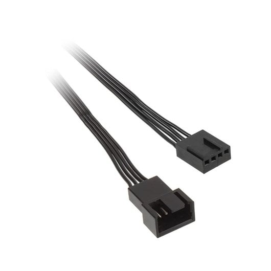 Cable Kolink 4-Pin PWM 30cm Extensión Ventilador PC Negro