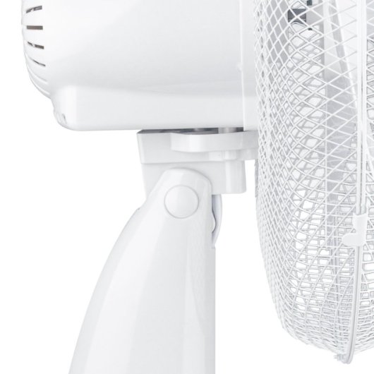 Ventilador de mesa Raydan Home Up Comfort 26W motor DC cobre oscilación 80° 42dB blanco