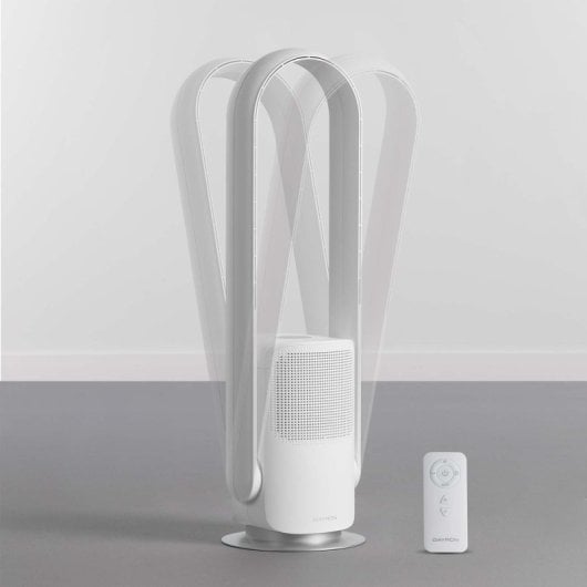 Ventilador de torre Thinia Home Vital Silence sin aspas 26W HEPA 9 velocidades WiFi