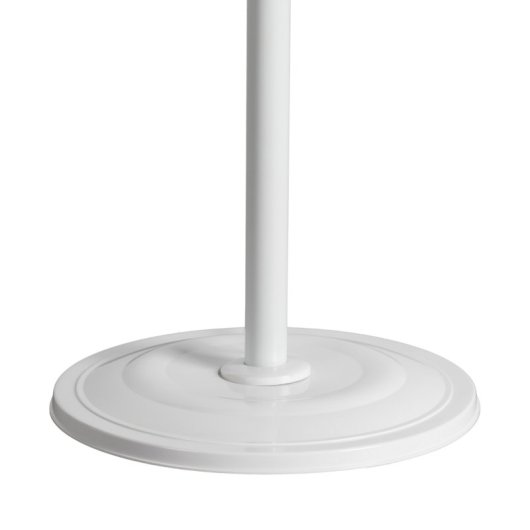 Ventilador de pedestal oscilante Thinia Home White Comfort com motor de cobre de 40 W e 3 velocidades