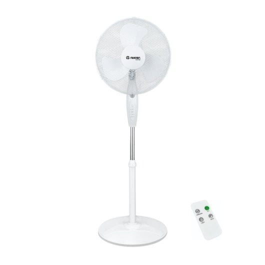 Ventilador de pie Raydan Home Neos Comfort 40W motor cobre 3 velocidades mando remoto