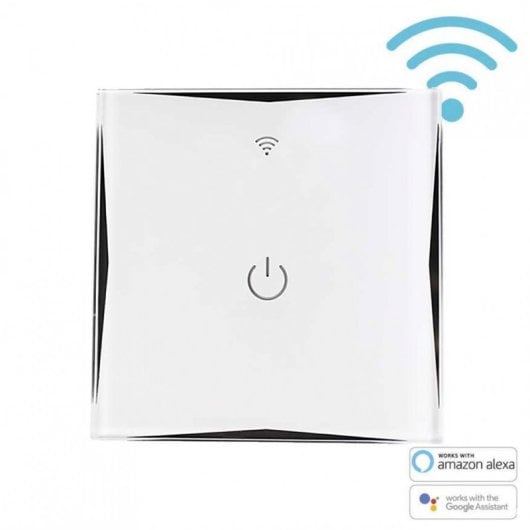 Interruptor Wifi 7hSevenOn Home 1800W 10A Blanco Compatible Alexa Google Home IP20