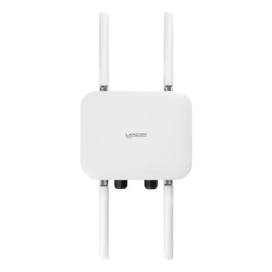 Punto de acceso LANCOM Systems OW-602 Wi-Fi 6 Outdoor 4.8Gbps Doble Banda PoE 4 SSID Blanco