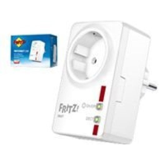 AVM FRITZ!DECT 200 Programador Elétrico com Medição de Consumo Compatível com FRITZ!Box Controlo Remoto