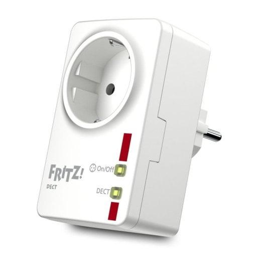 AVM FRITZ!DECT 200 Programador Elétrico com Medição de Consumo Compatível com FRITZ!Box Controlo Remoto