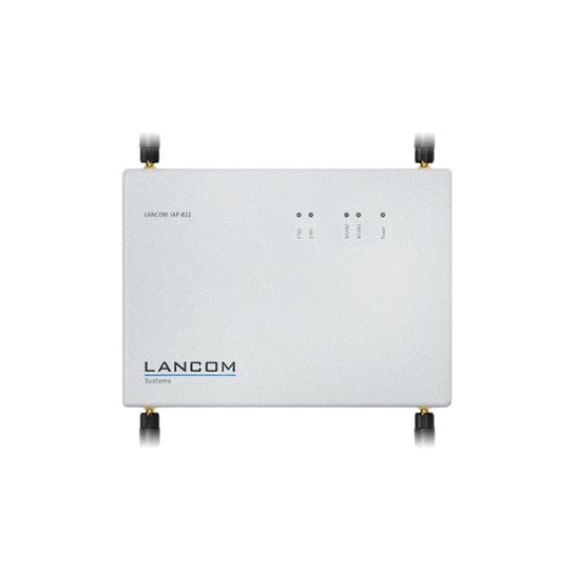 Punto de Acceso LANCOM IAP-822 Wi-Fi 2,4GHz/5GHz 1200Mbps Repetidor PoE Seguridad Avanzada