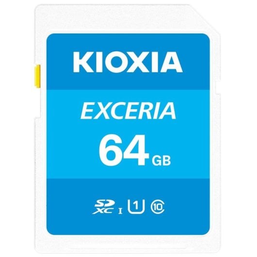 Kioxia Exceria Tarjeta SDXC 64GB UHS-I U1 100MB/s