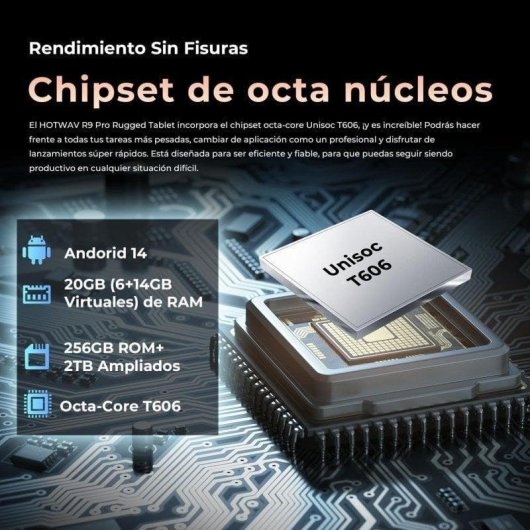 Tablet HOTWAV R9 Pro WiFi + 4G 11" 20GB 256GB Schwarz