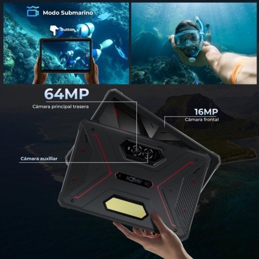 Tablette HOTWAV R9 Pro 11 pouces 6 Go/256 Go Wi-Fi/4G Double SIM Noir