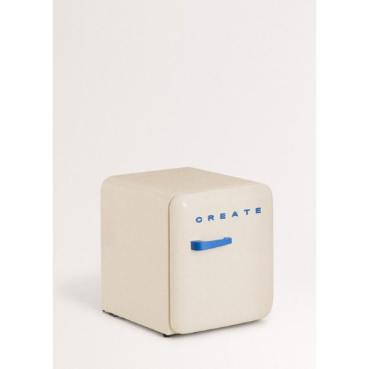 Frigorífico Create Minibar Retro 50cm 48L F Blanco