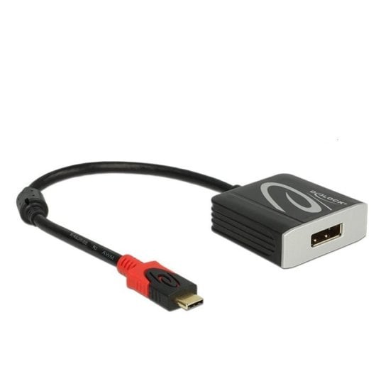 Adaptador DeLOCK USB-C DisplayPort 15cm Negro Resolución 4096x2160 VIA VL100