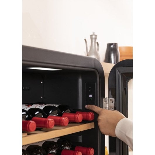 Vinoteca Create Control Digital 208L 76 Botellas Negro