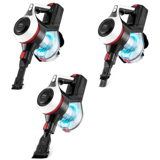 Aspirador sem Fio Ufesa U3 Digital 130W 40min Filtro HEPA Depósito 0.8L