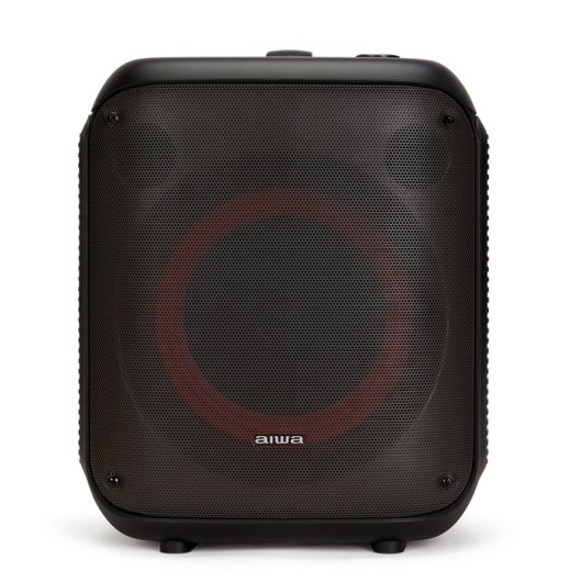 Alto-falante de karaokê LED Aiwa Kbtus-250 com microfone