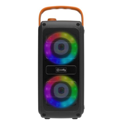 Altavoces Celly Party Inalámbricos 20W Bluetooth Micrófono y ranura MicroSD