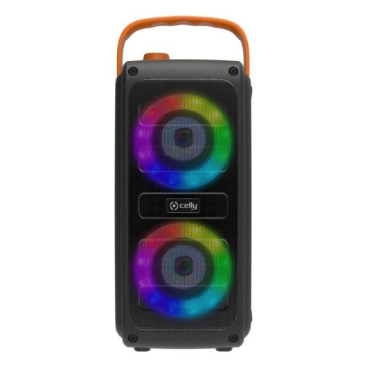 Altavoces Celly Party Inalámbricos 20W Bluetooth Micrófono y ranura MicroSD
