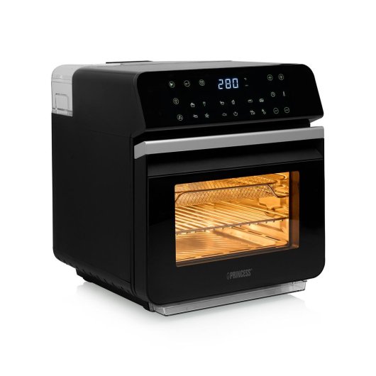 Freidora de aire Princess 182085 Steam Airfryer Oven 10L 2450W multifunción vapor pantalla LED