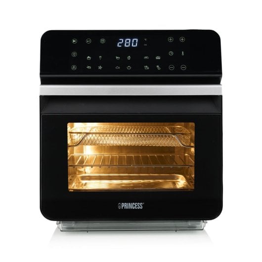 Freidora de aire Princess 182085 Steam Airfryer Oven 10L 2450W multifunción vapor pantalla LED