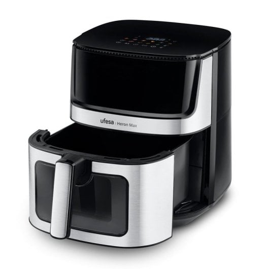 Freidora de aire Ufesa HERON MAX 8L 1500W Pantalla táctil AirFry avanzada